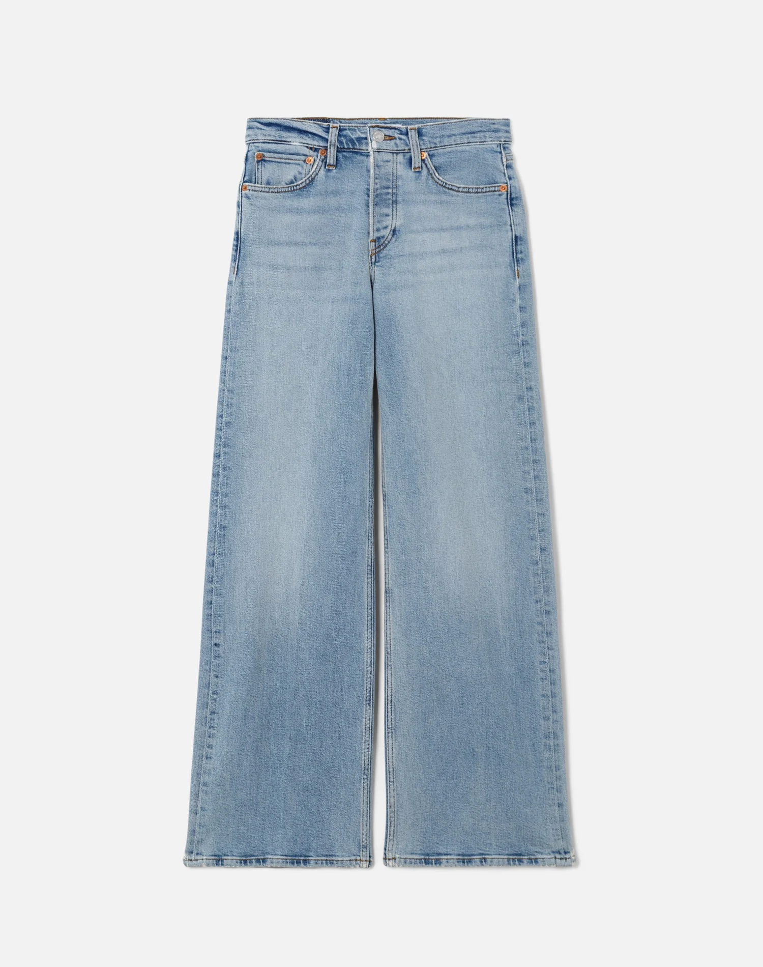 Comfort Stretch Mid Rise Wide Leg - Mid 90s - 1