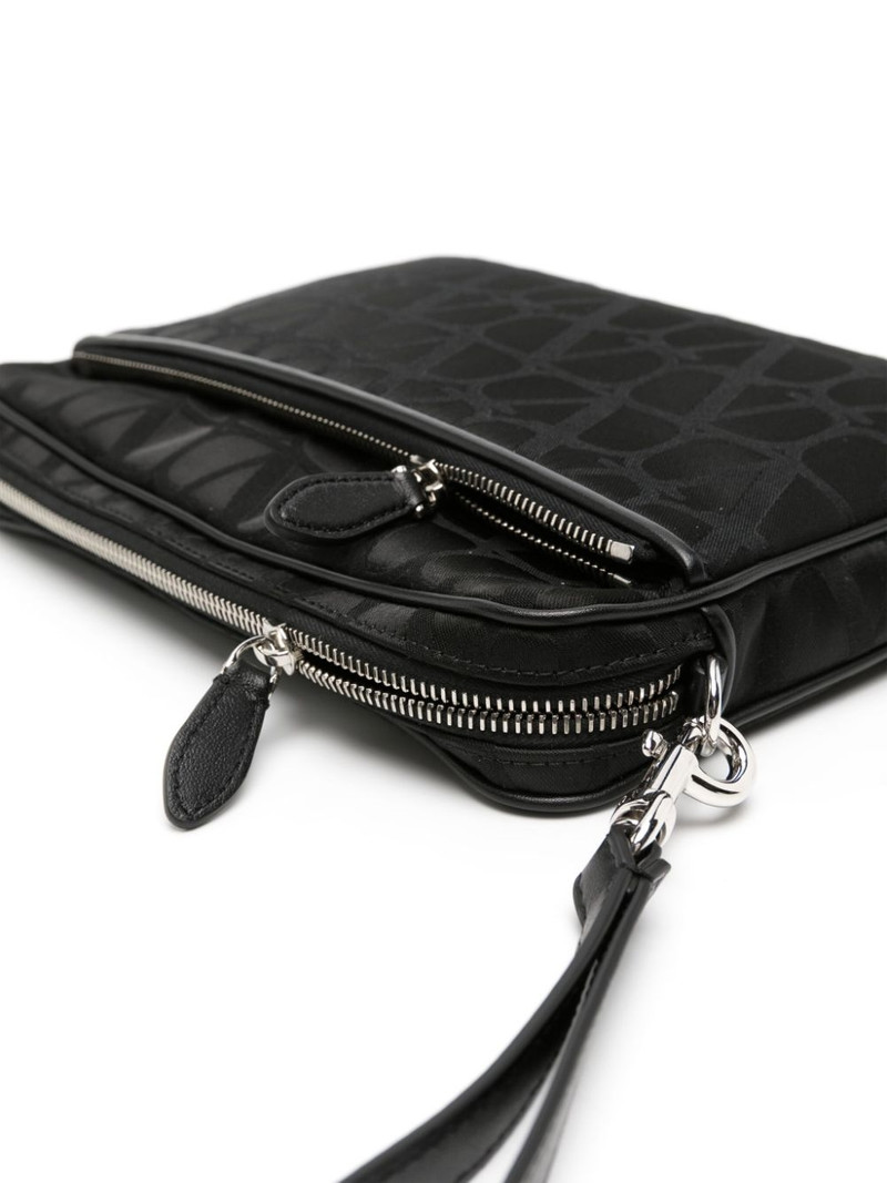 Toile Iconographe-print clutch bag 4
