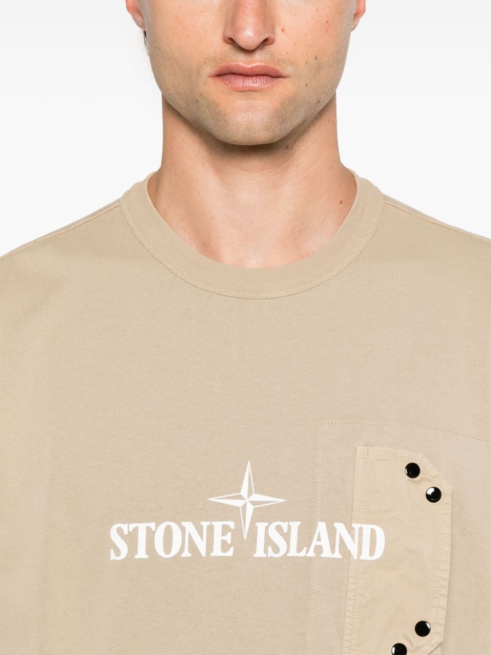 logo-print T-shirt - 5