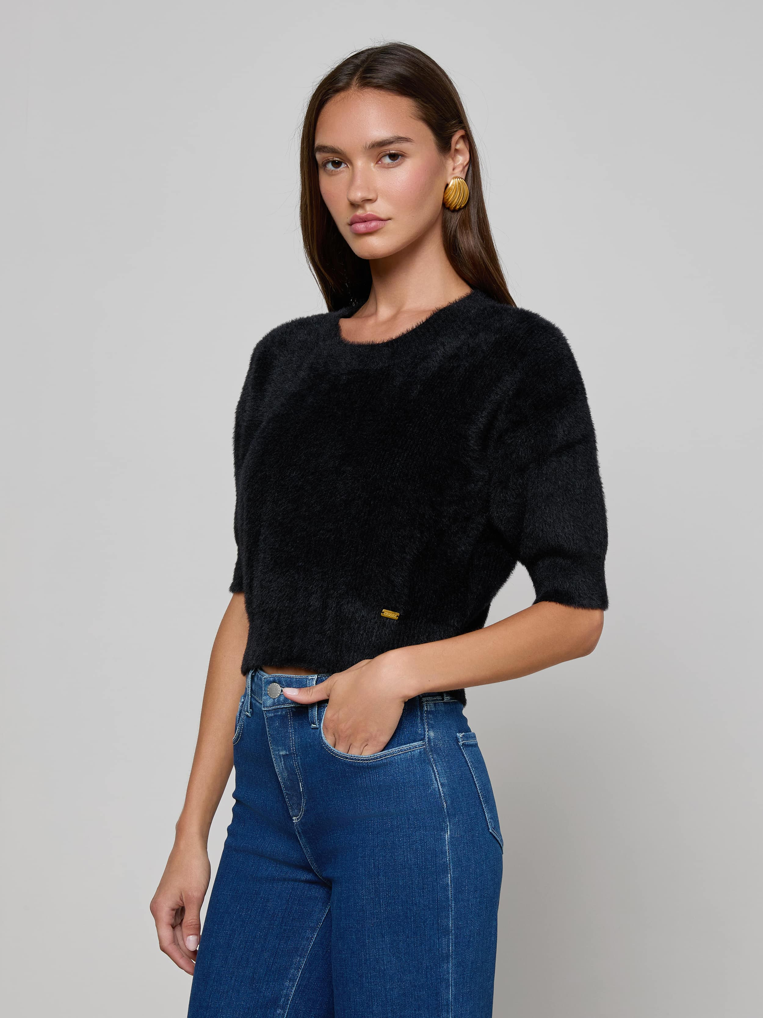 Guinevere Cropped Pullover - 3