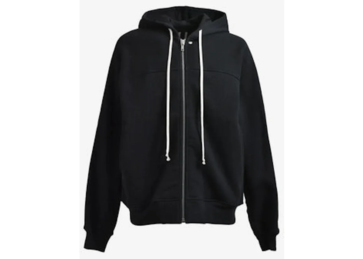 Rick Owens Terry Jersey Windbreaker Black - 1