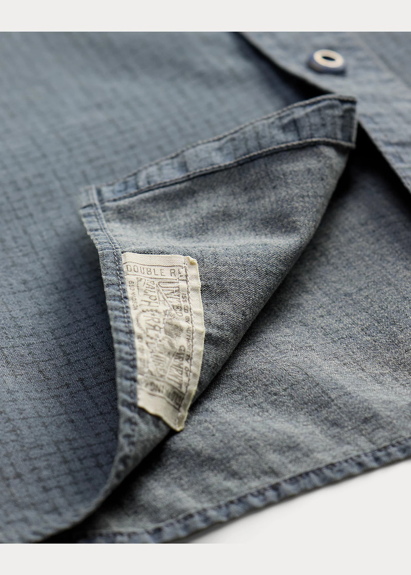 Check-Print Woven Workshirt 4