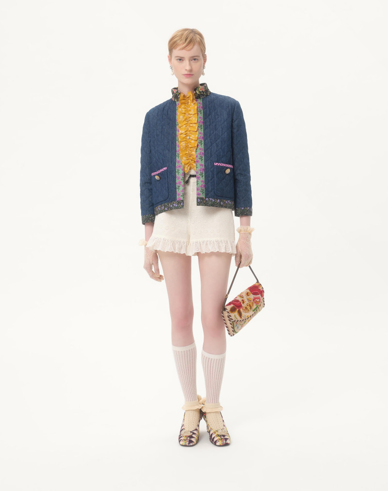 Valentino CHAMBRAY DENIM JACKET outlook