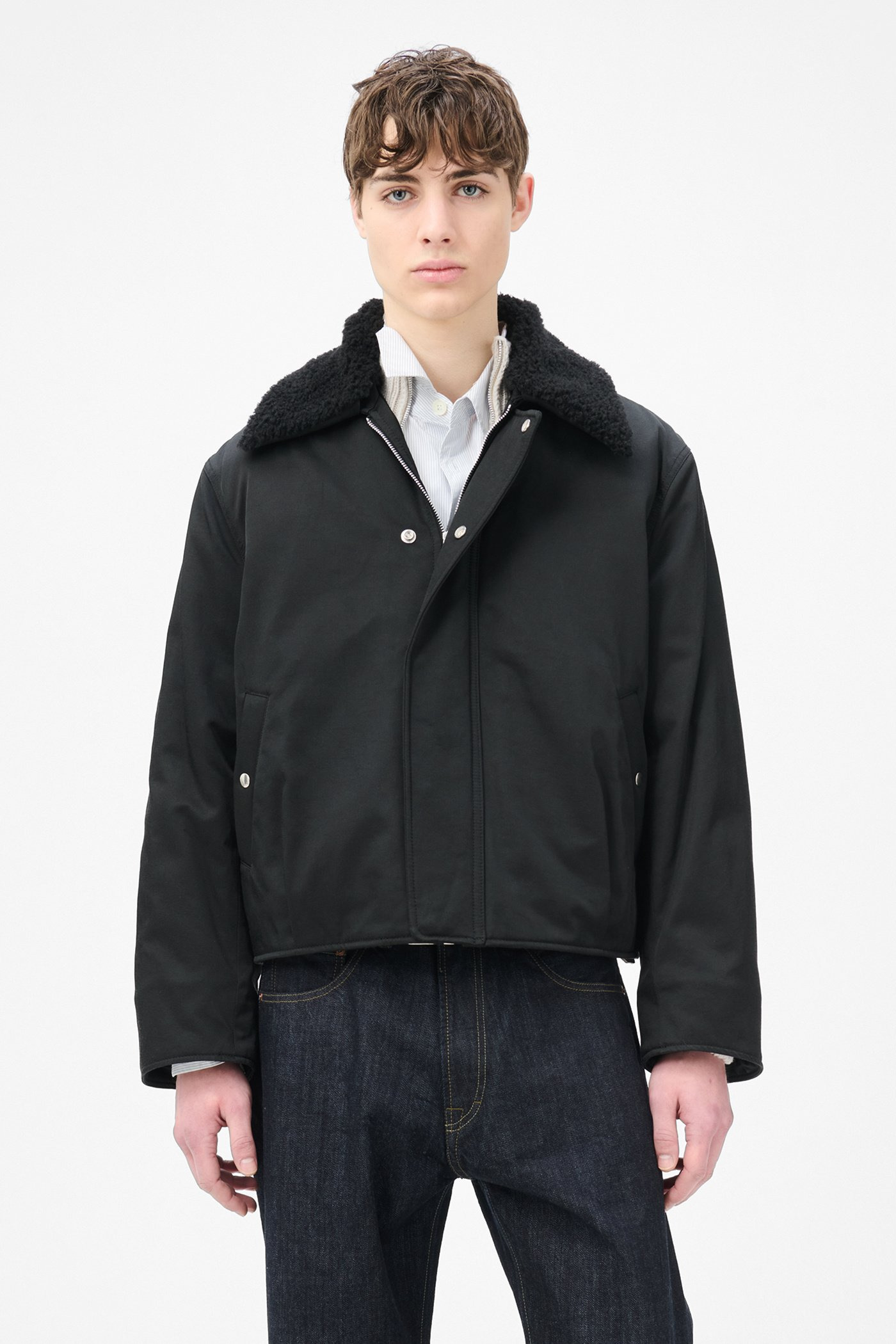 Ace Jacket Black Aero Nylon - 3