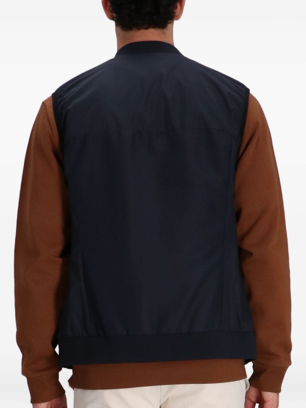 zip-up gilet - 4
