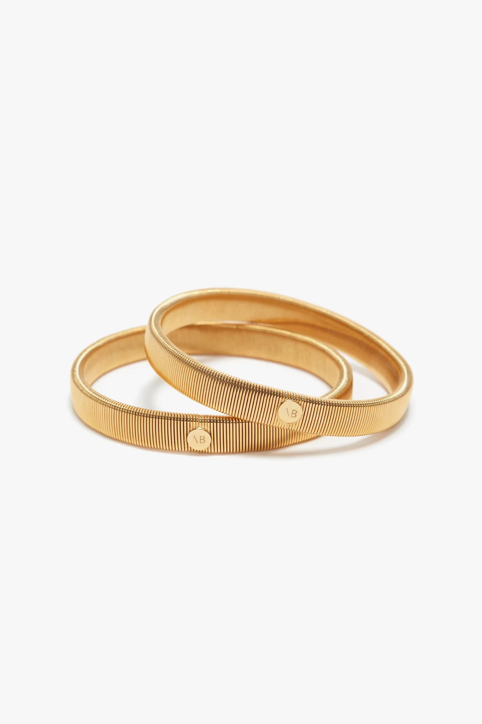 Sleeve Cuffs In Gold - 1