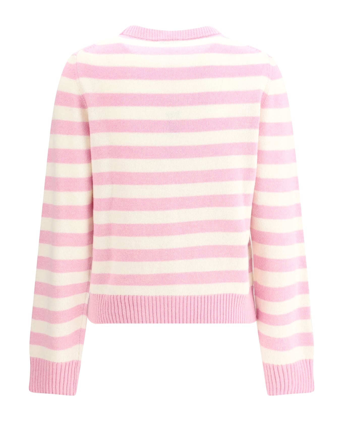 Striped Sweater With Rabbit - 2
