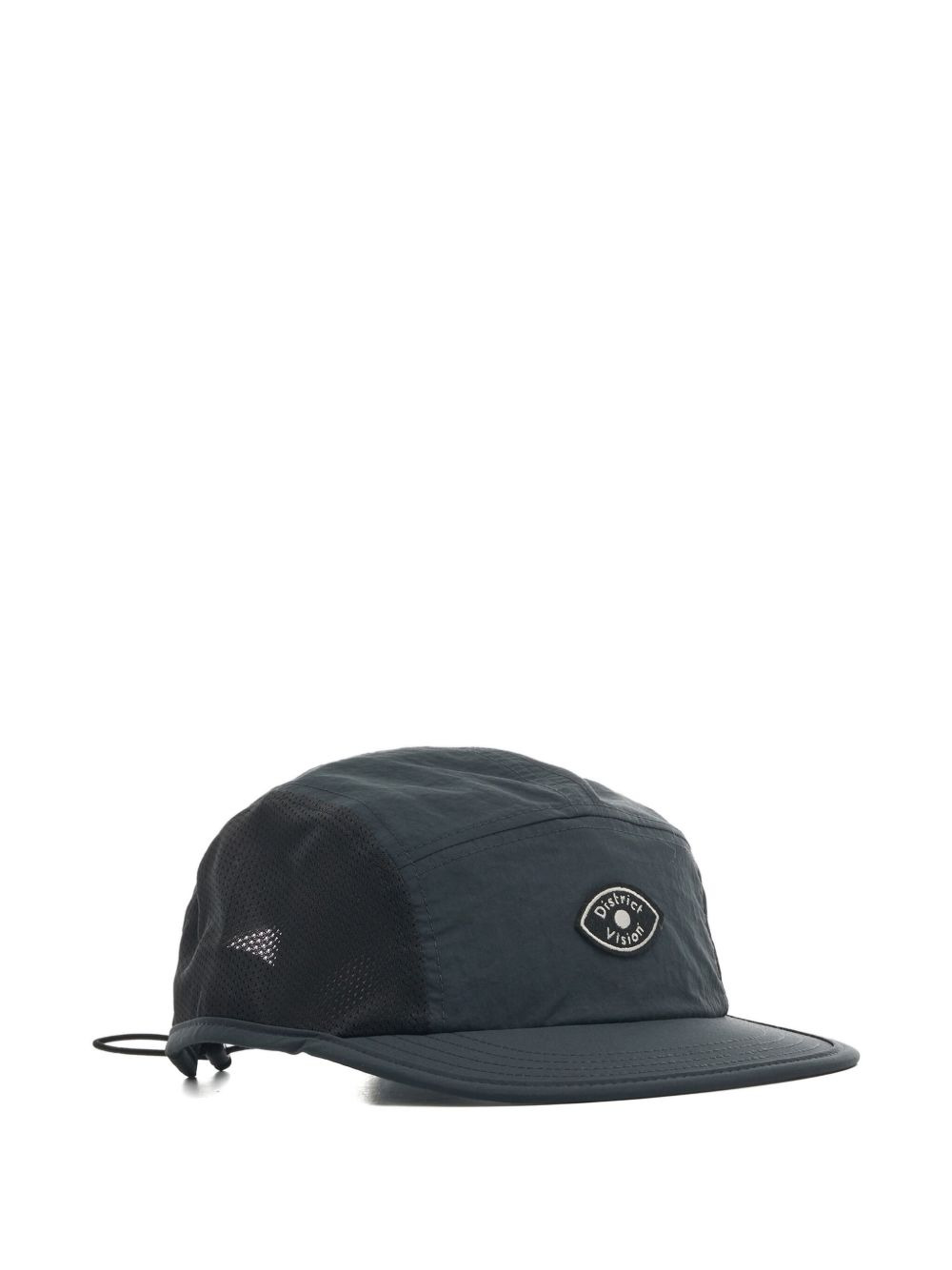 logo-patch mesh-paneled cap - 3