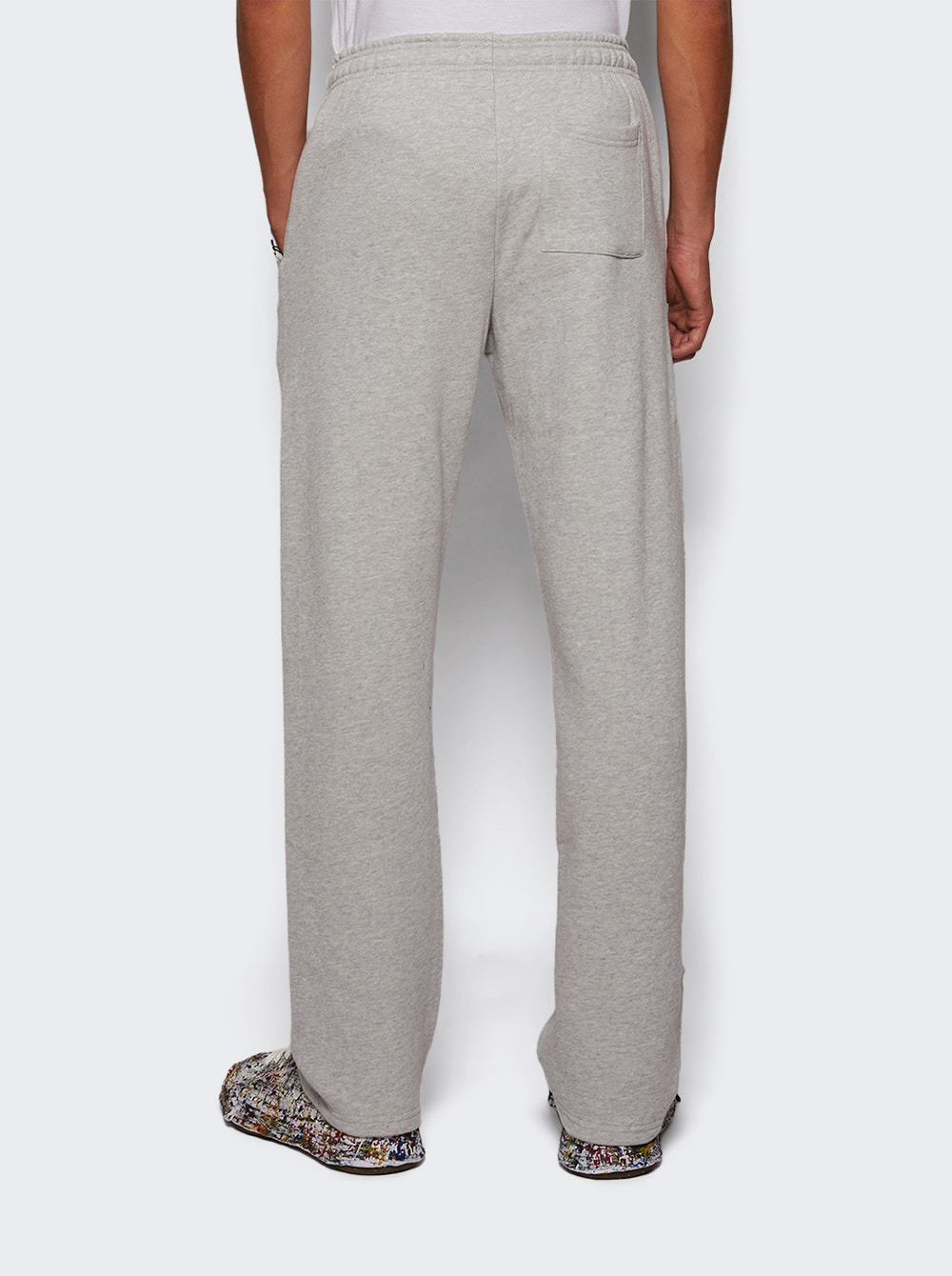 Straight Leg Sweatpant Silver - 4