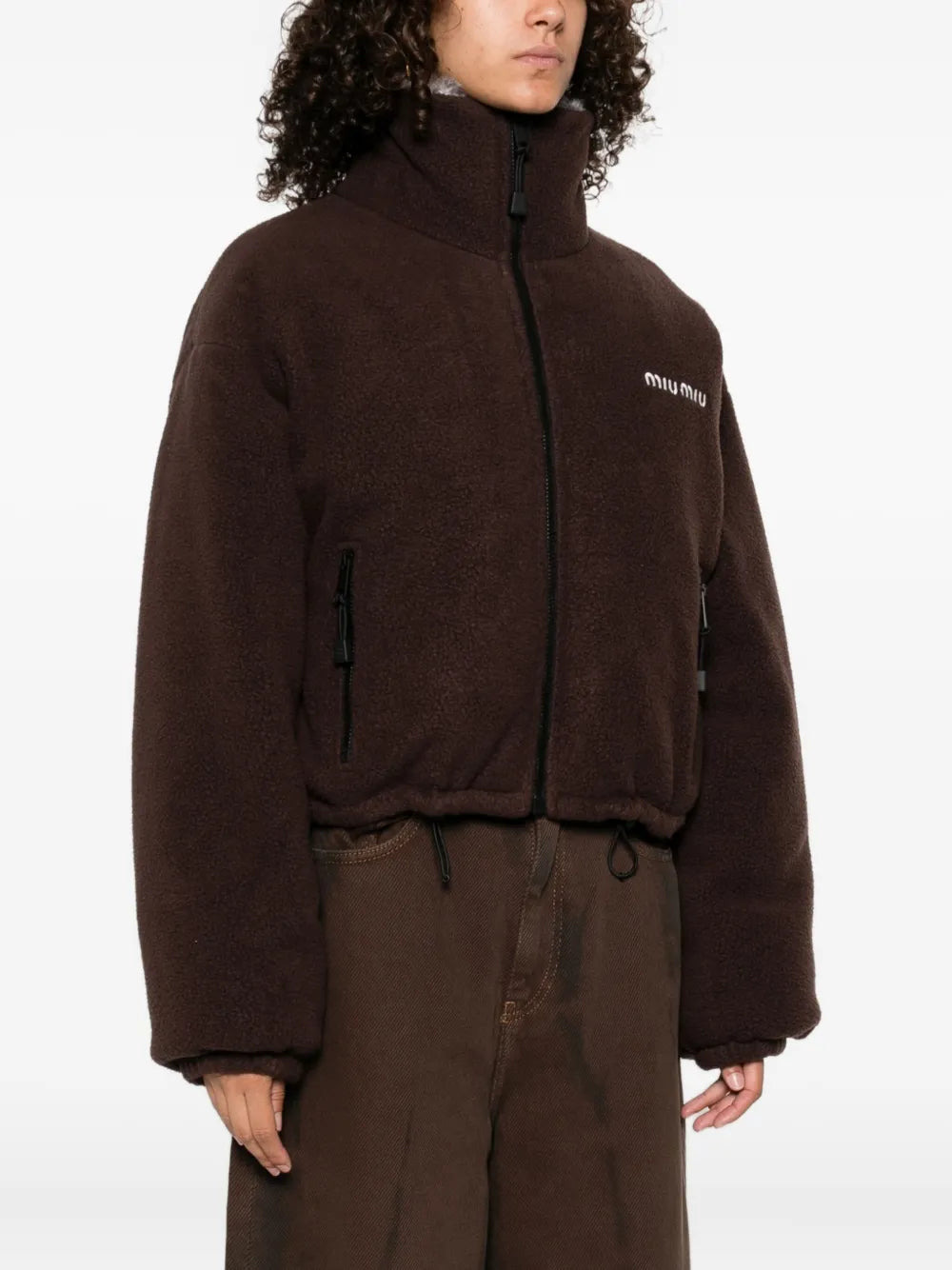 MIU MIU - Women Zip-Up Down Jacket - 2