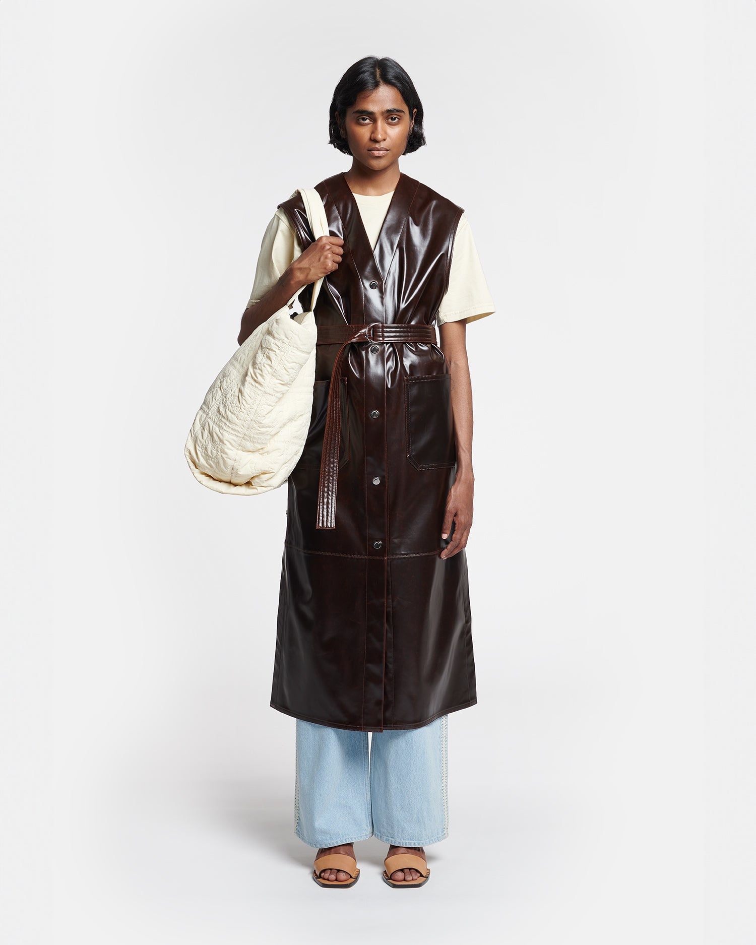 Alt Vintage Leather Vest - 2