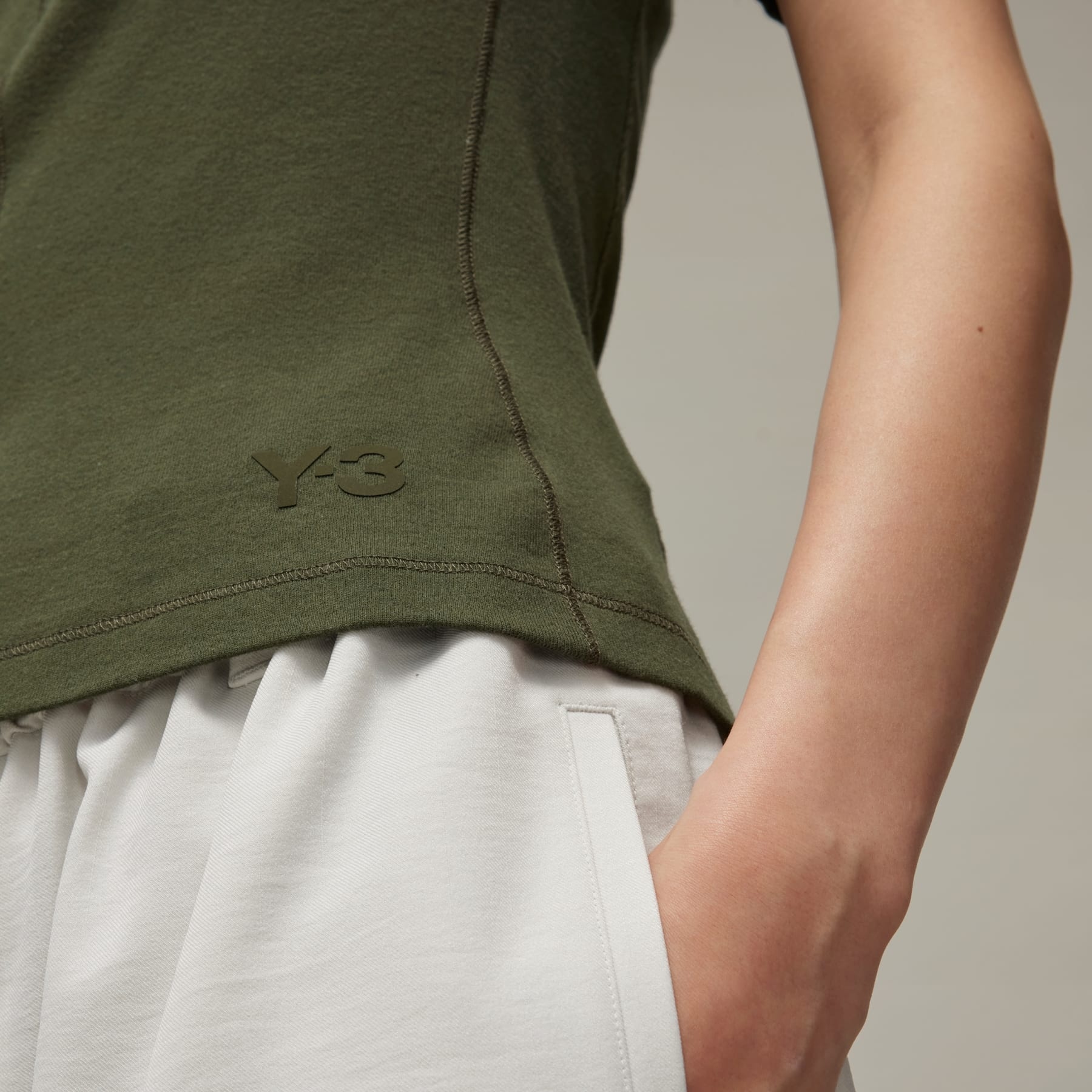 Y-3 Fitted Short Sleeve Tee - 8