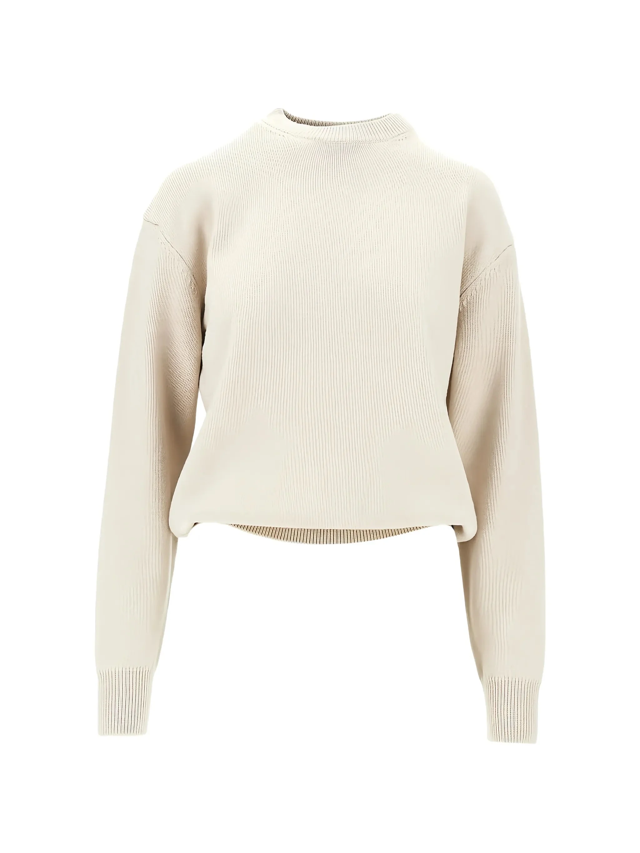 Jacquemus Ribbed-knit Crew-neck Wool Sweater - 1