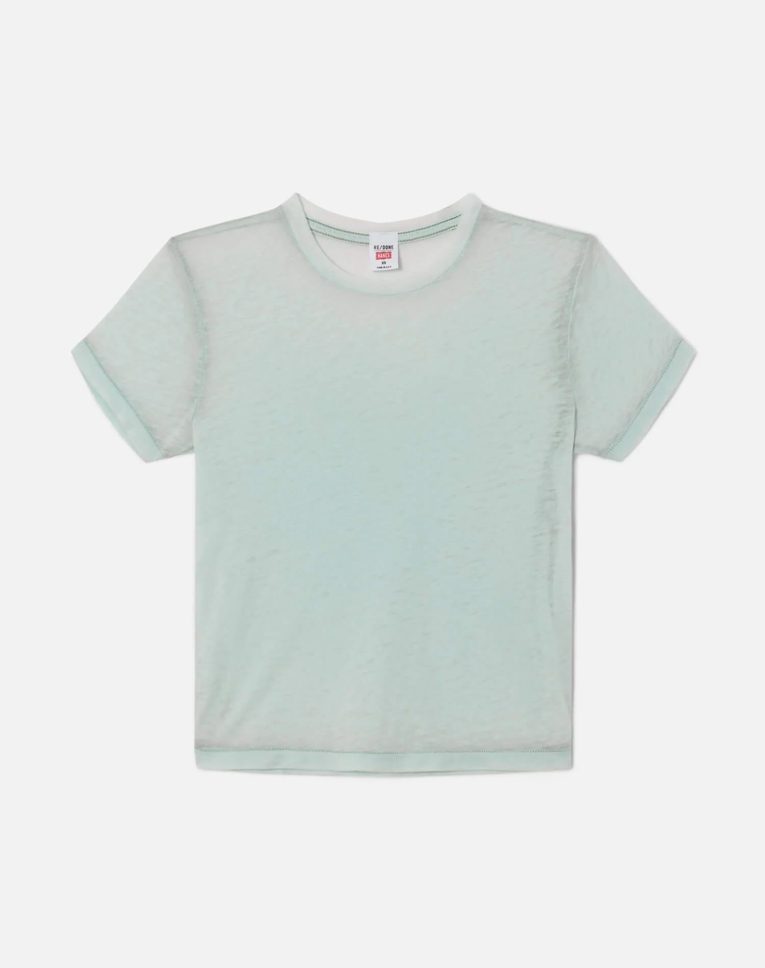 Hanes 50s Boxy Tee - Light Mint - 1