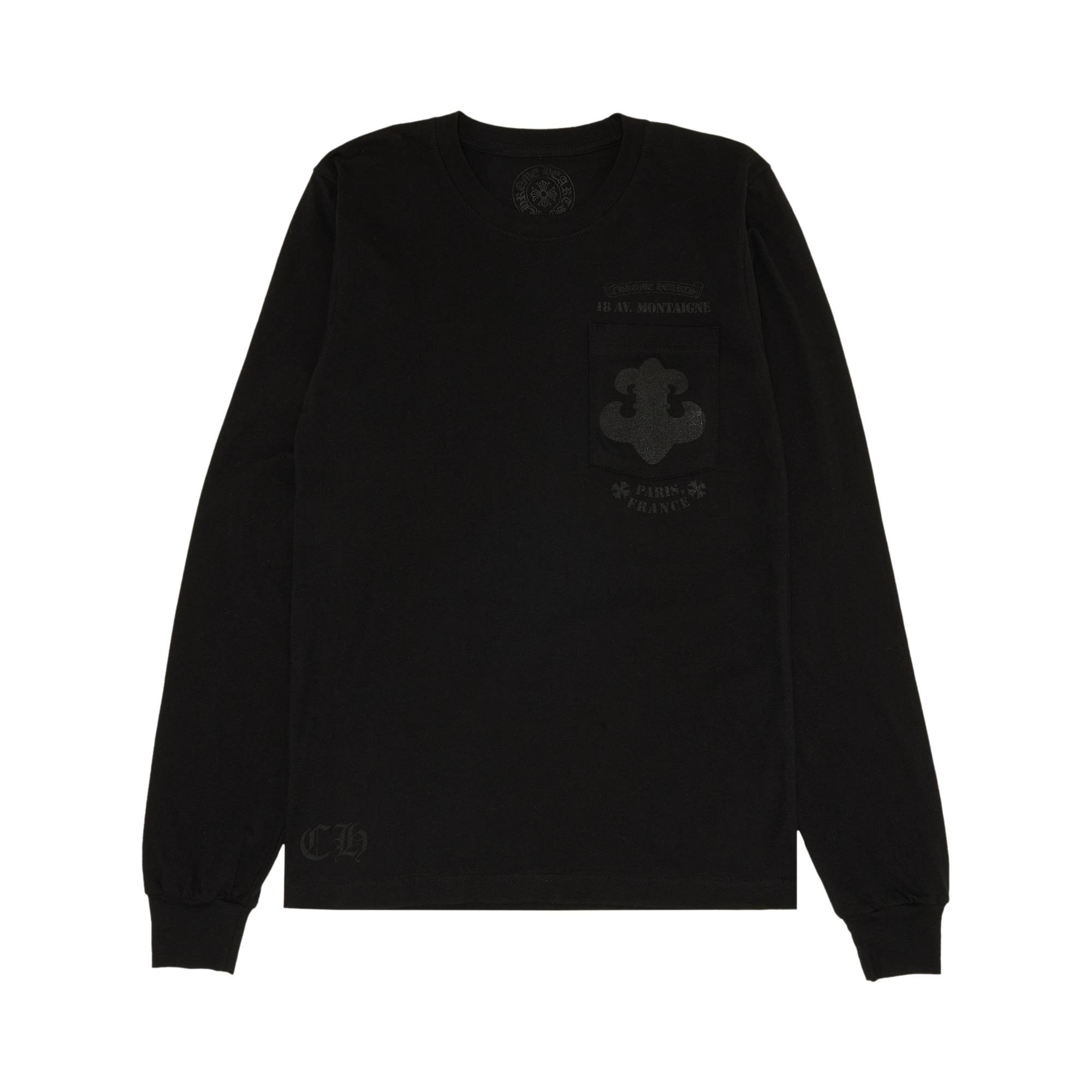 Chrome Hearts Paris Exclusive Long-Sleeve T-Shirt 'Black' - 1