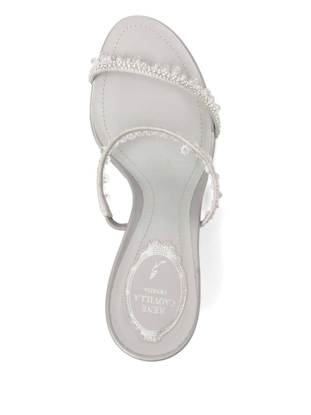 80mm chandelier pearl slider sandal - 4
