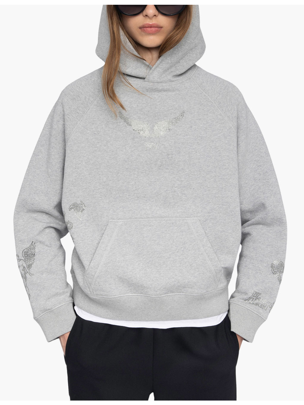 Georgy Branded Cotton-Jersey Hoody - 3