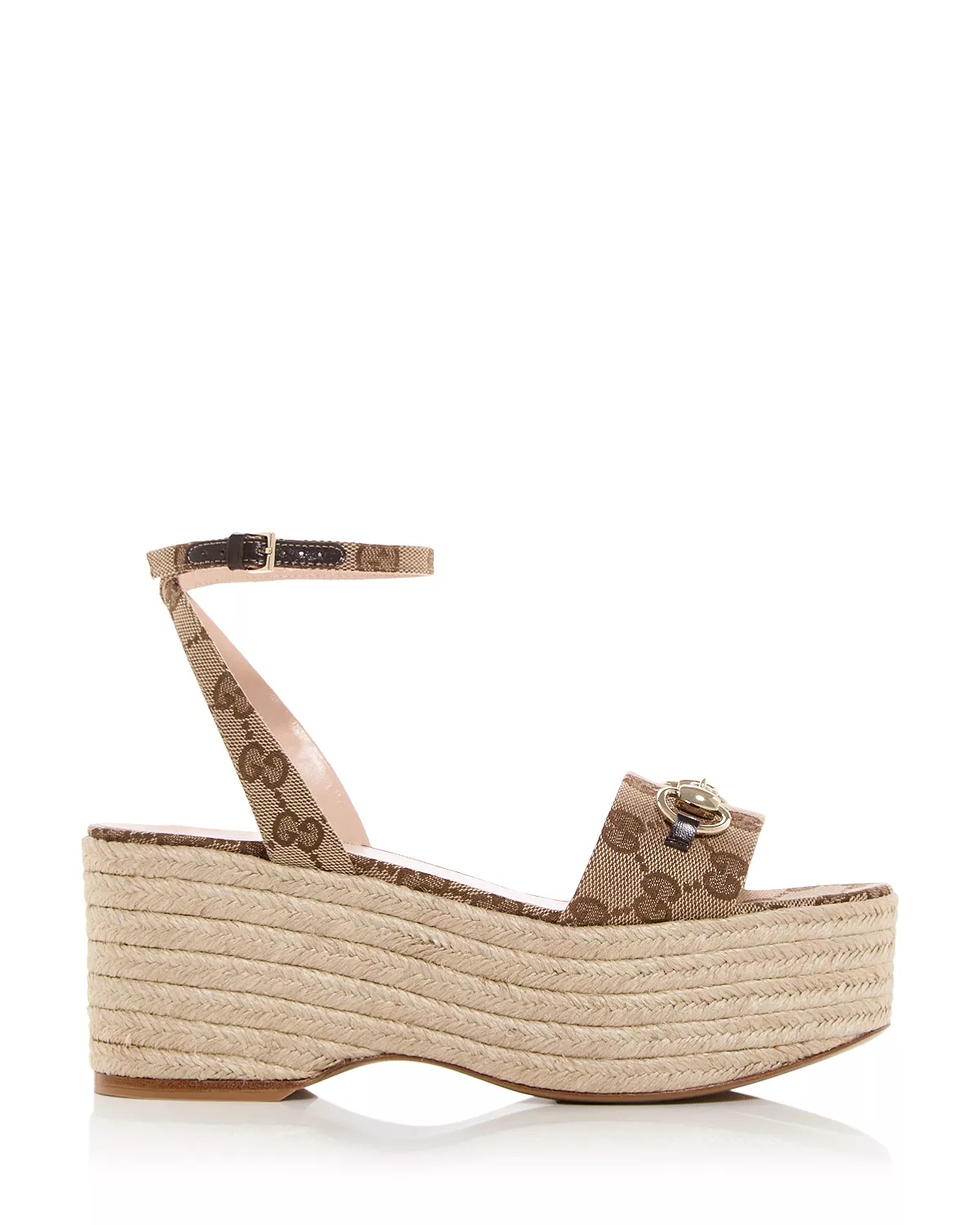 Women's GG Espadrille Platform Sandals - 3