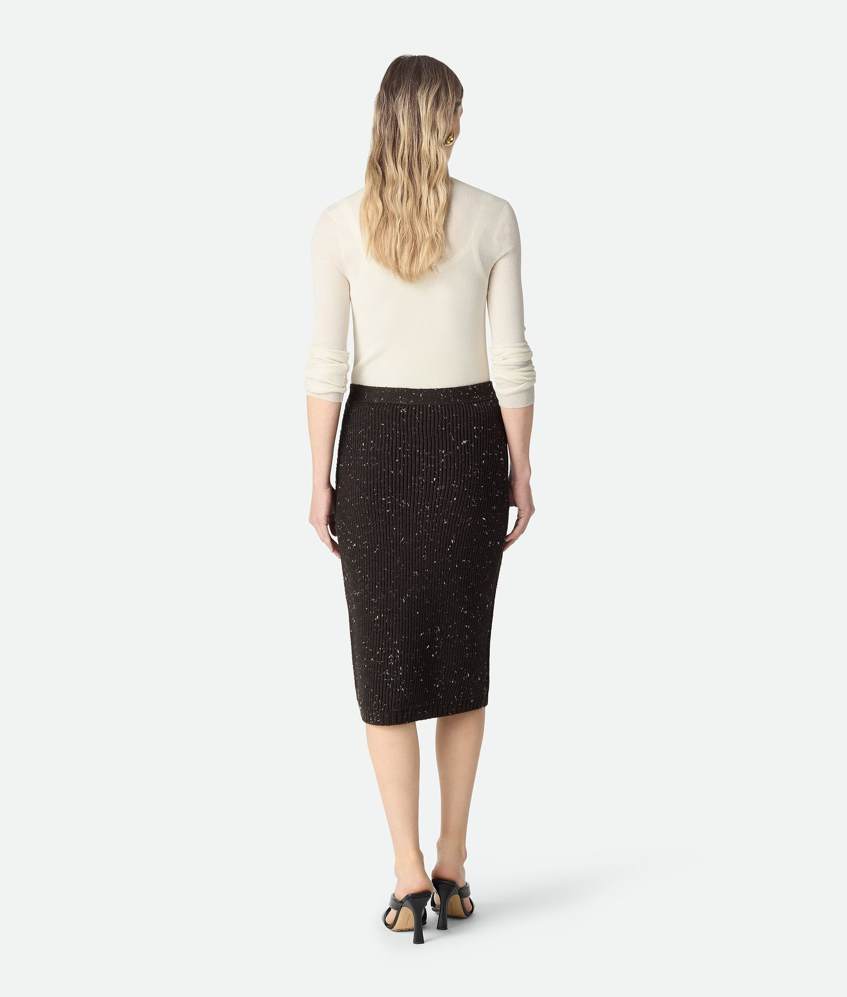 Wool English Rib Skirt - 3