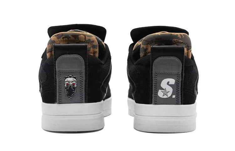(WMNS) Li-Ning Weiwu Pro STA Skate Shoes 'Black Camo' AECR082-1 - 5