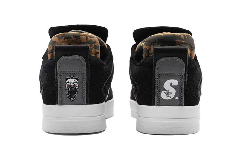 Li-Ning (WMNS) Li-Ning Weiwu Pro STA Skate Shoes 'Black Camo' AECR082-1 outlook