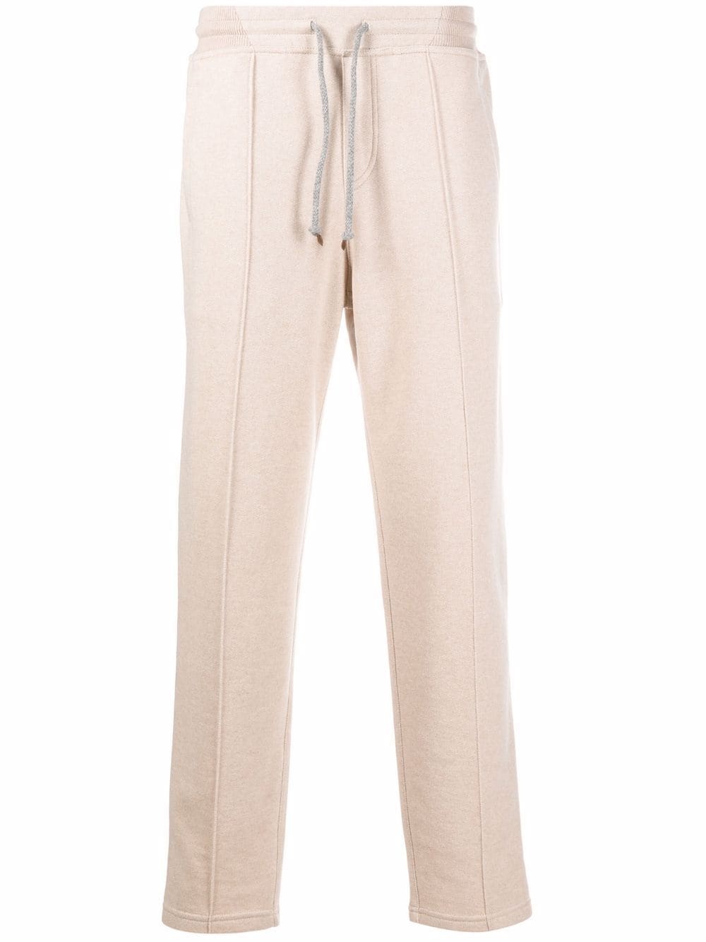 straight-leg cashmere track pants - 1