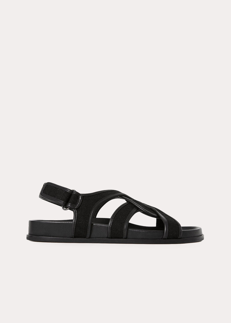 The Chunky Sandal black 6