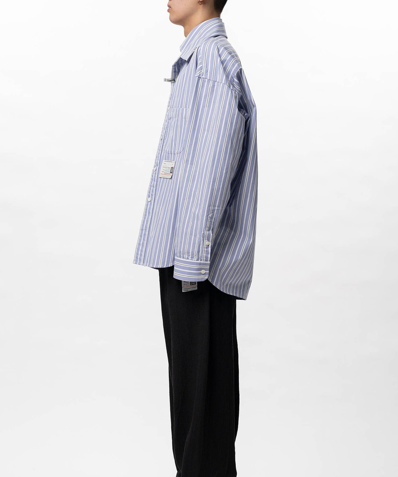 Front Layered Stripe Shirt 11