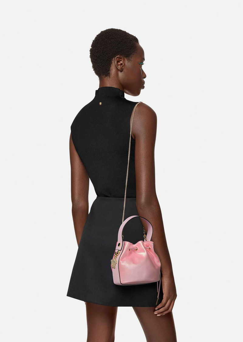 VERSACE La Medusa Charm bucket bag outlook