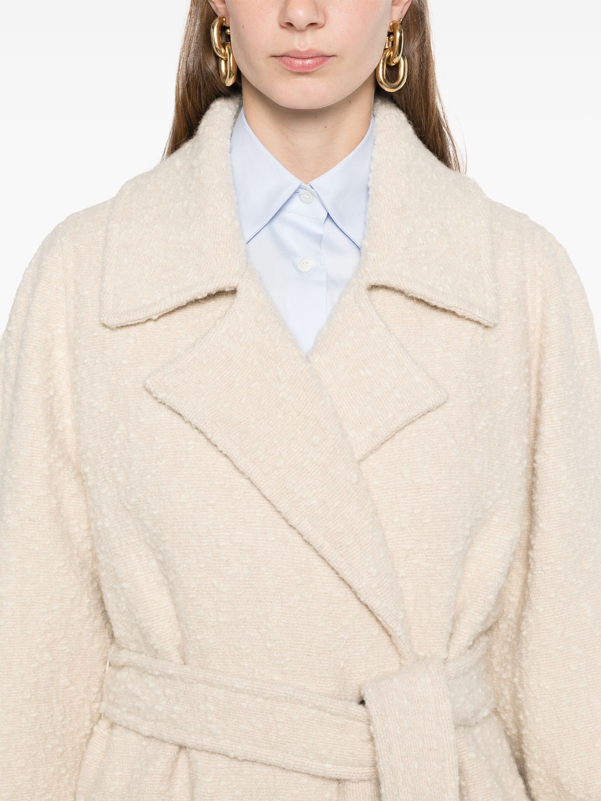 Bouclé Coat - 2