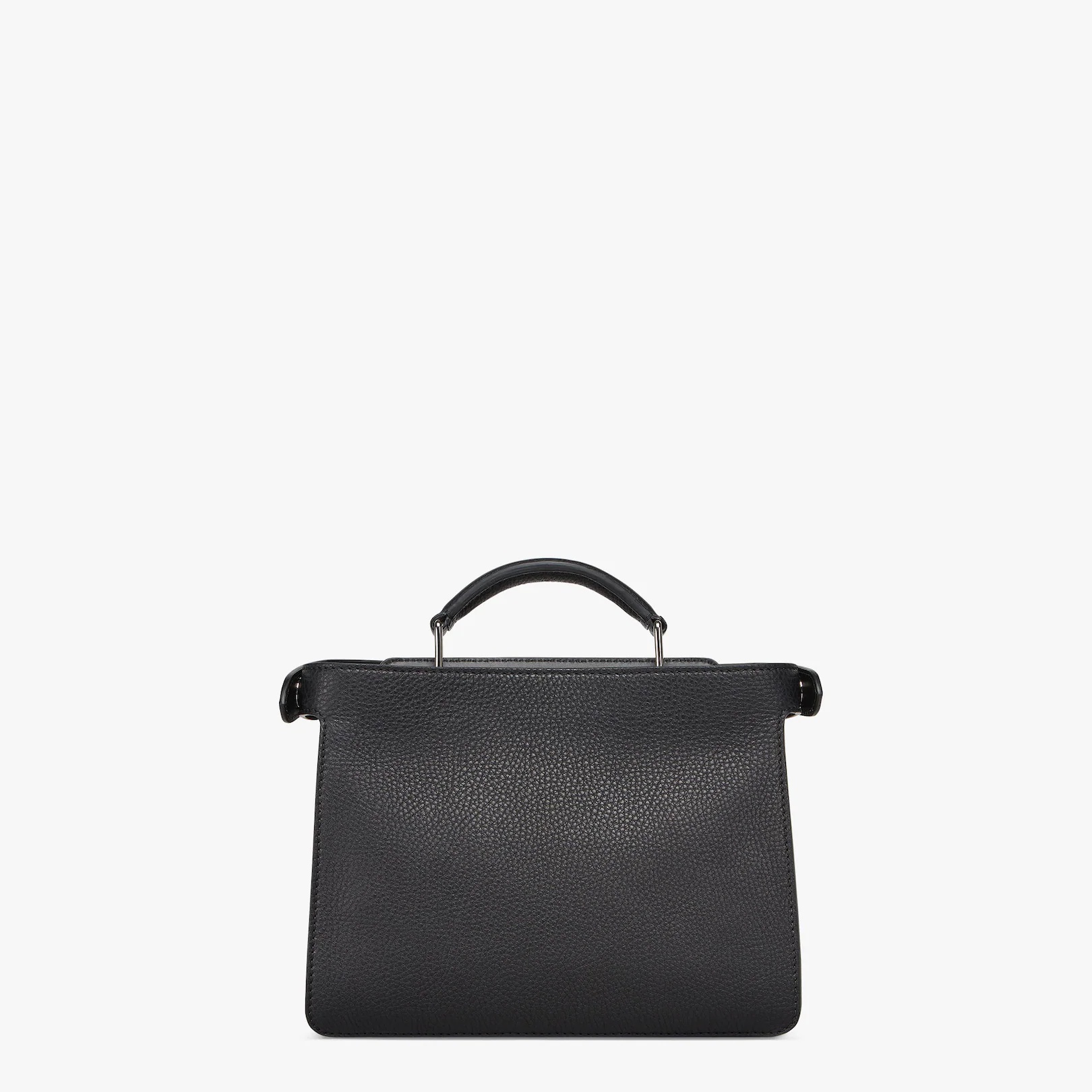 Leather bag with multicolor print - 4