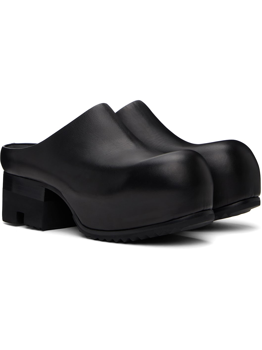 Black Hollywood Ballast Mules - 4