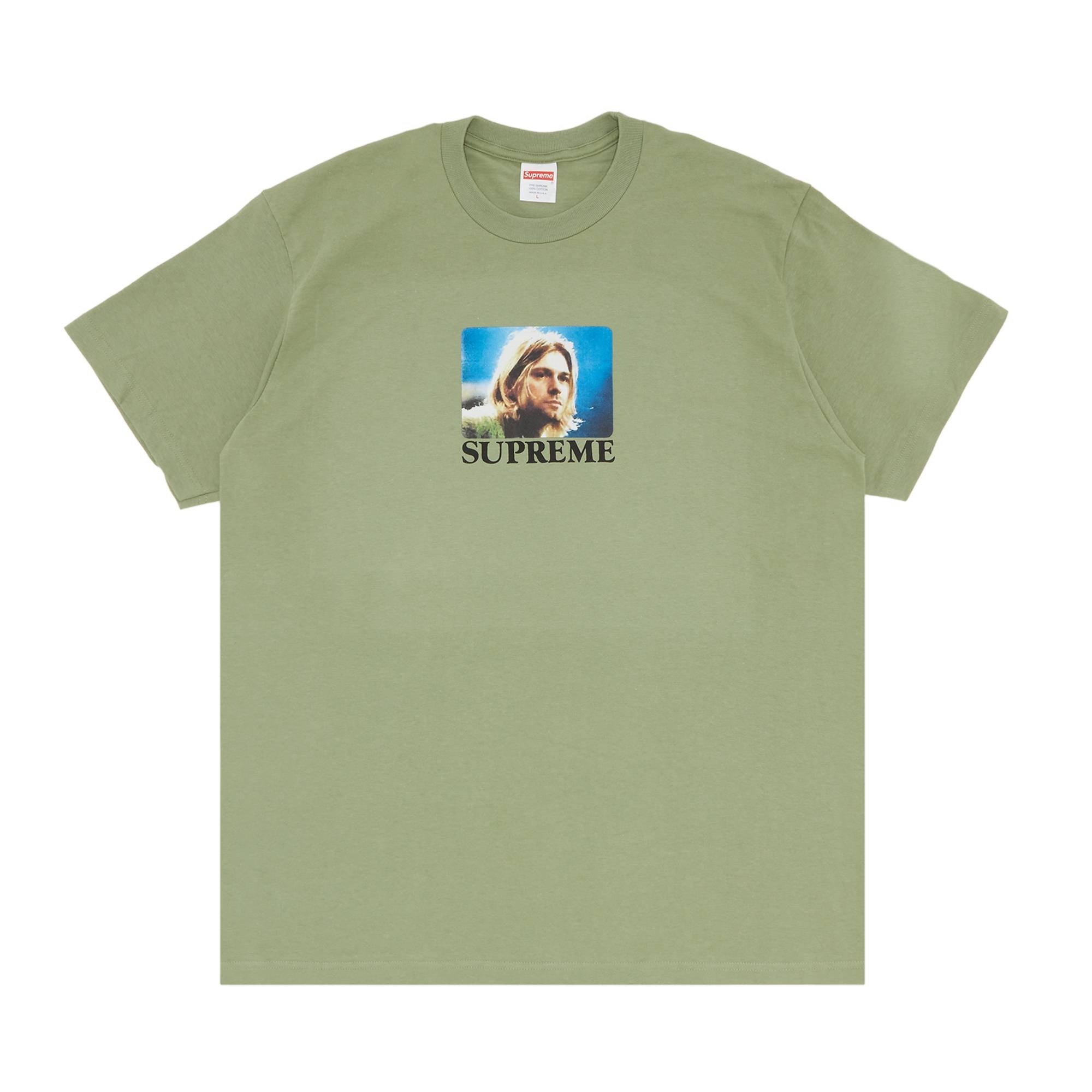 Supreme Kurt Cobain Tee 'Light Olive' - 1