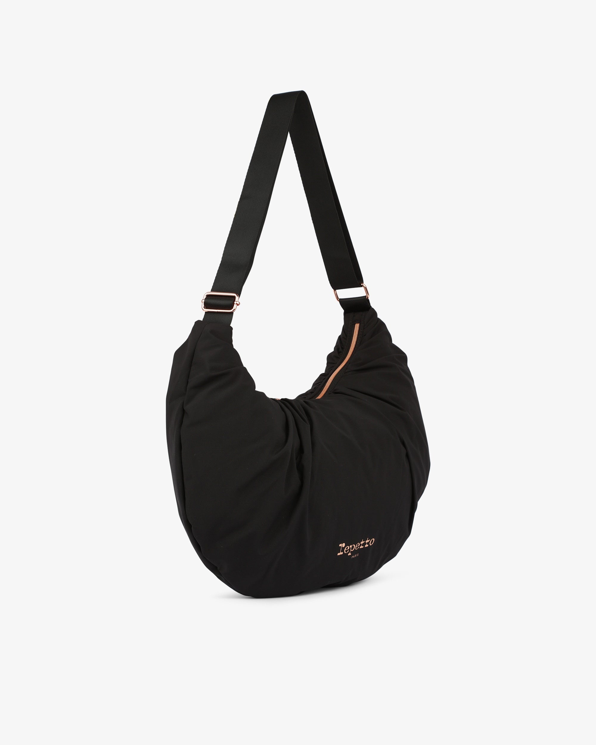 LUNE PADDED NYLON HALF-MOON BAG - 2