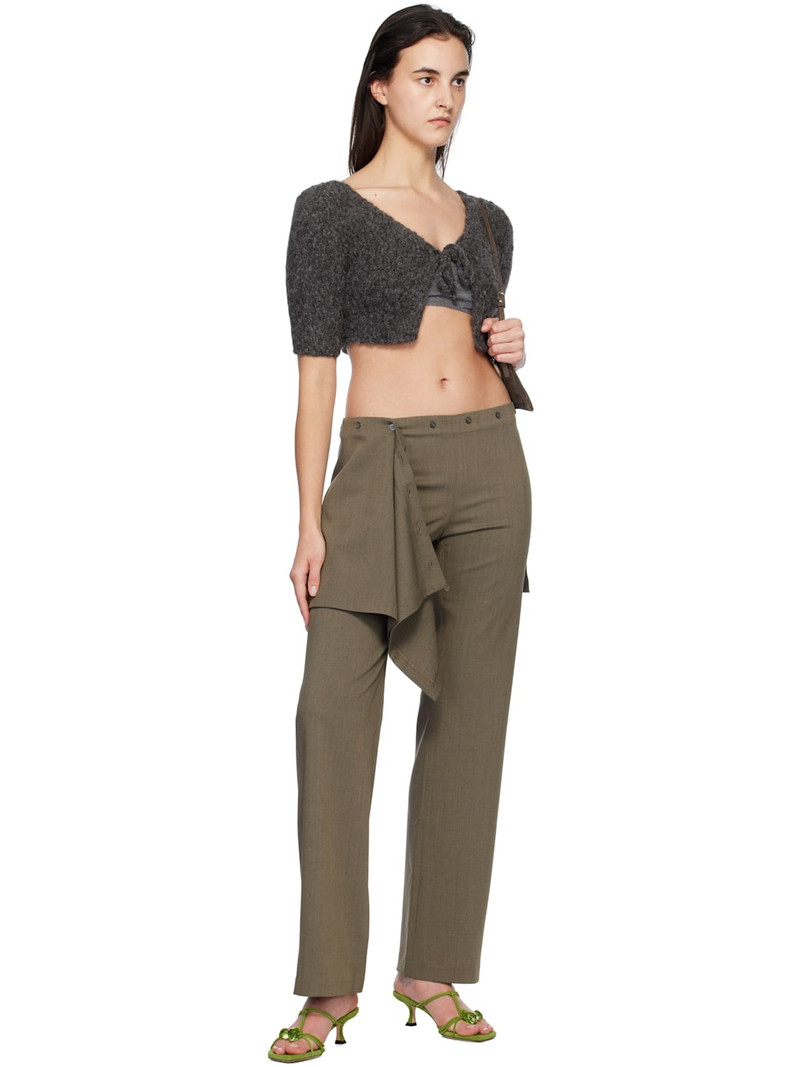 paloma wool Gray Ancla Cardigan outlook