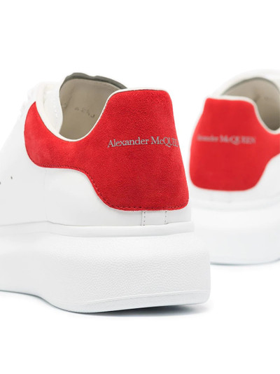 Alexander McQueen Oversize crocodile-embossed detail sneakers outlook