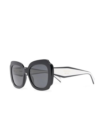 Prada oversized-frame sunglasses outlook