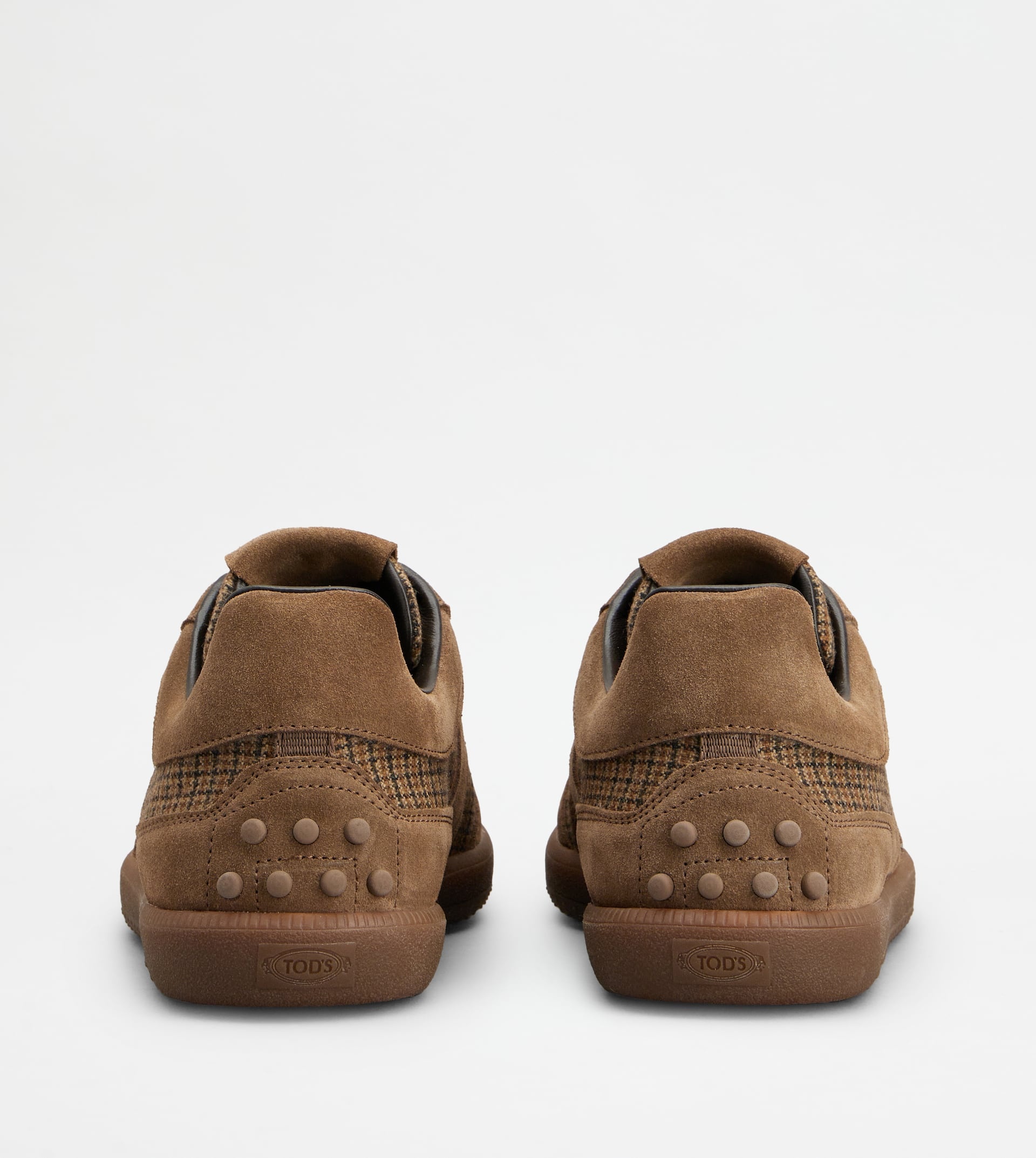 TOD'S TABS SNEAKERS IN SUEDE - BROWN - 3