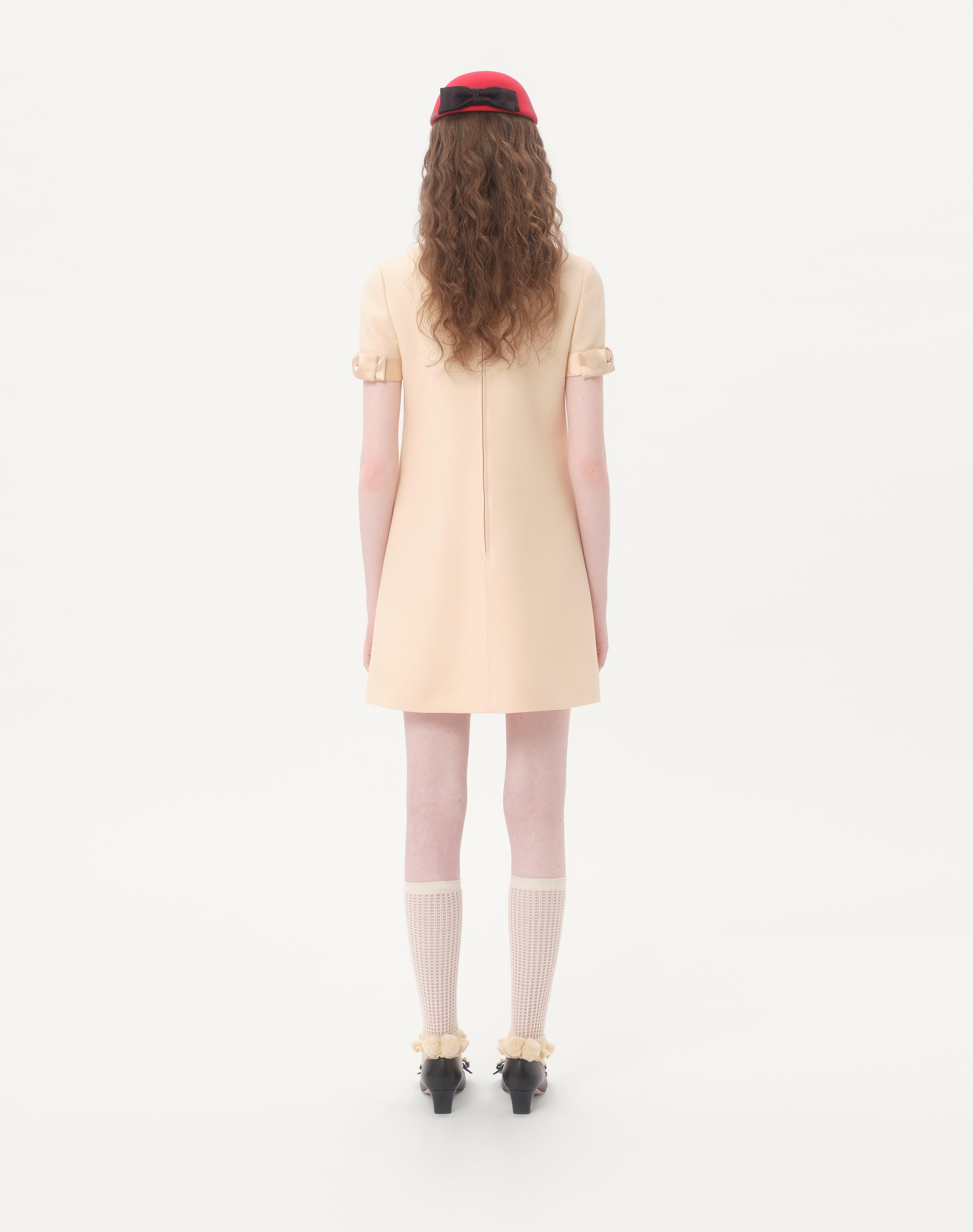 CREPE COUTURE SHORT DRESS - 6