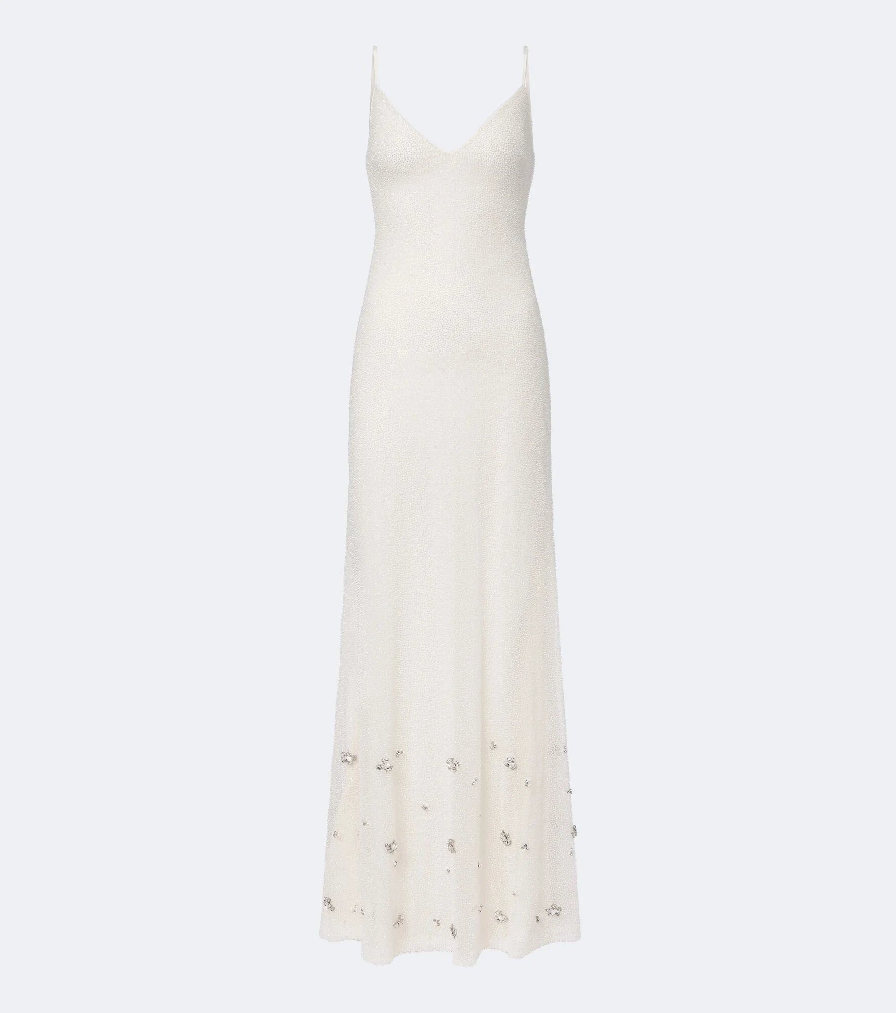 Beaded embellished gown - 1