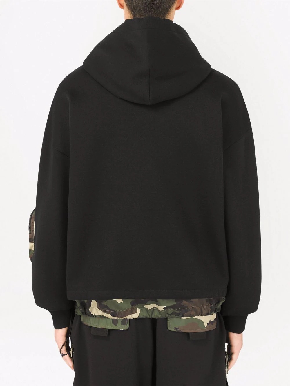 camouflage-print logo hoodie - 4