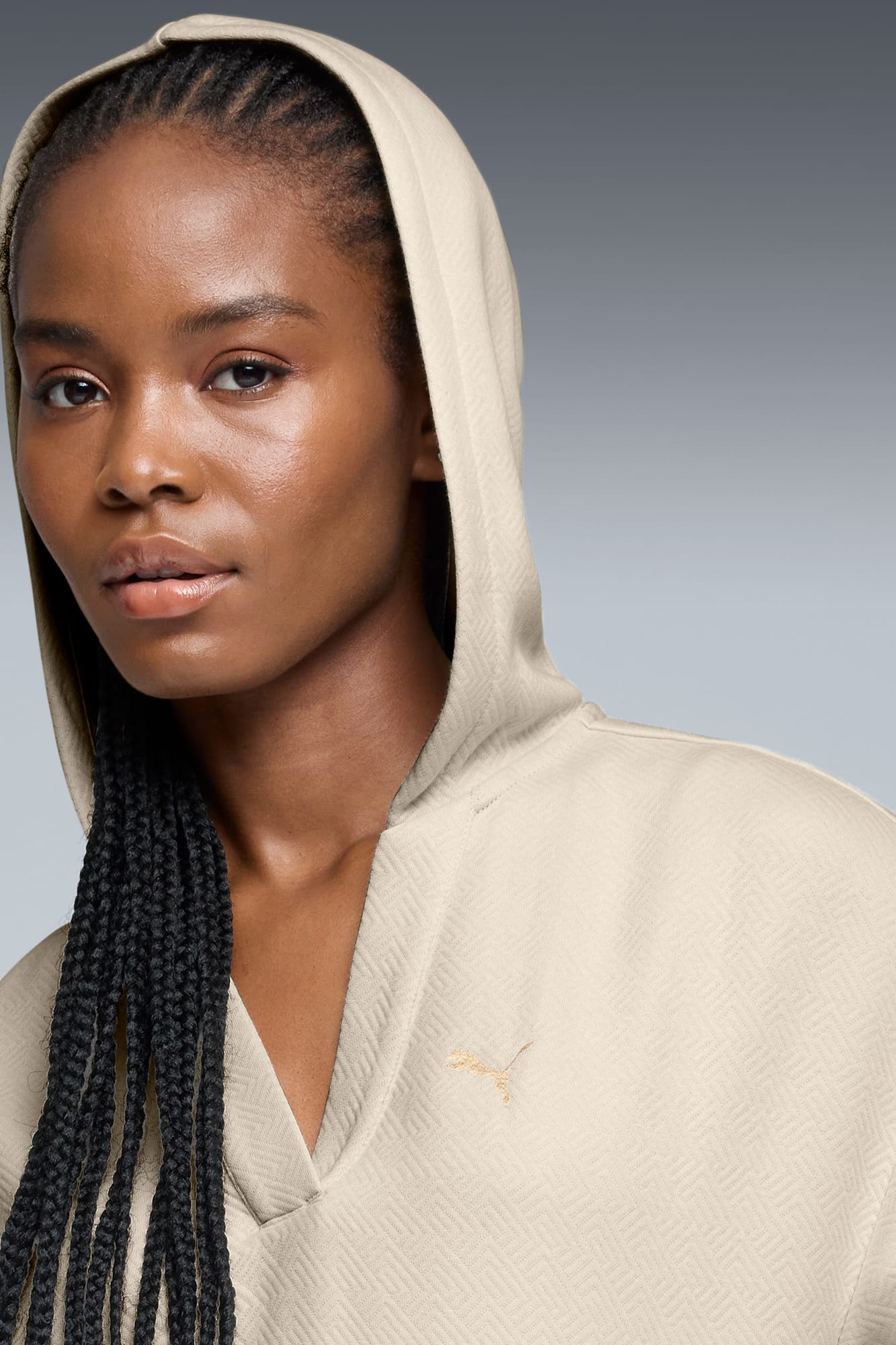 ESS Jacquard Hoodie Women - 4