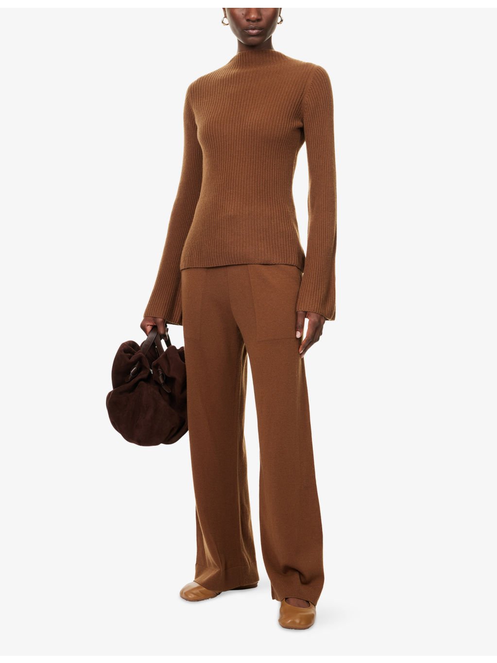 Utah Ribbed Cashmere Knitted Top - 2