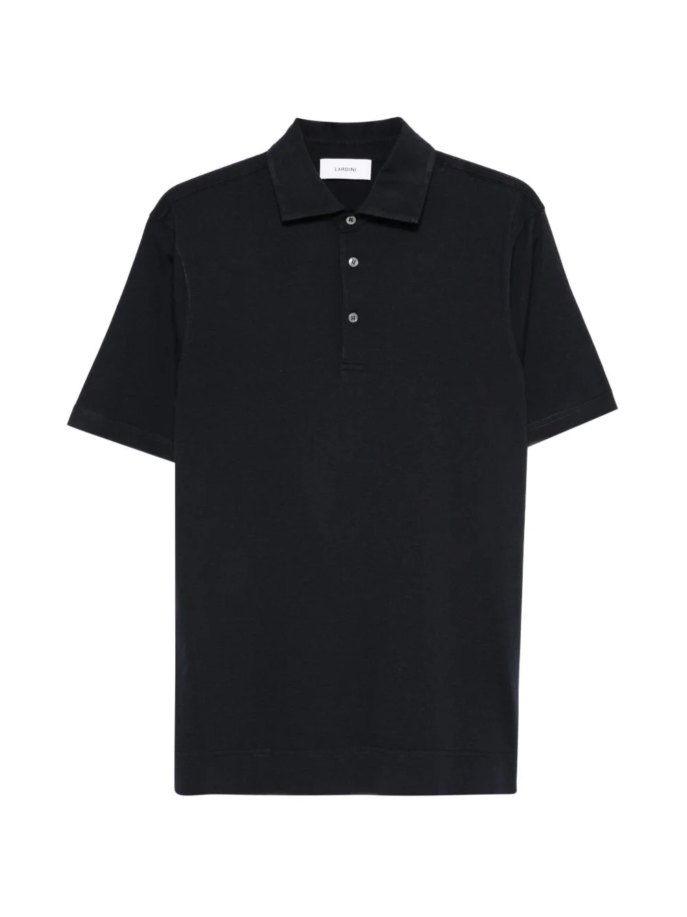 buttoned polo shirt - 1