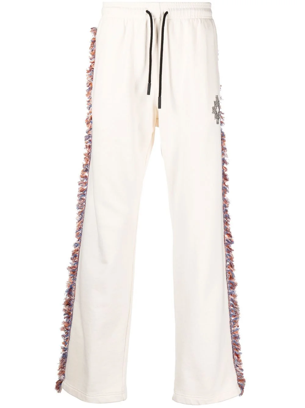 fringe-detailing jersey track-pant - 1
