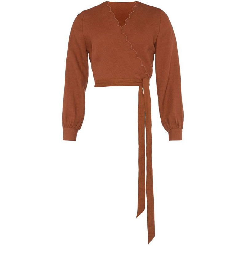 Joli linen crop top 6