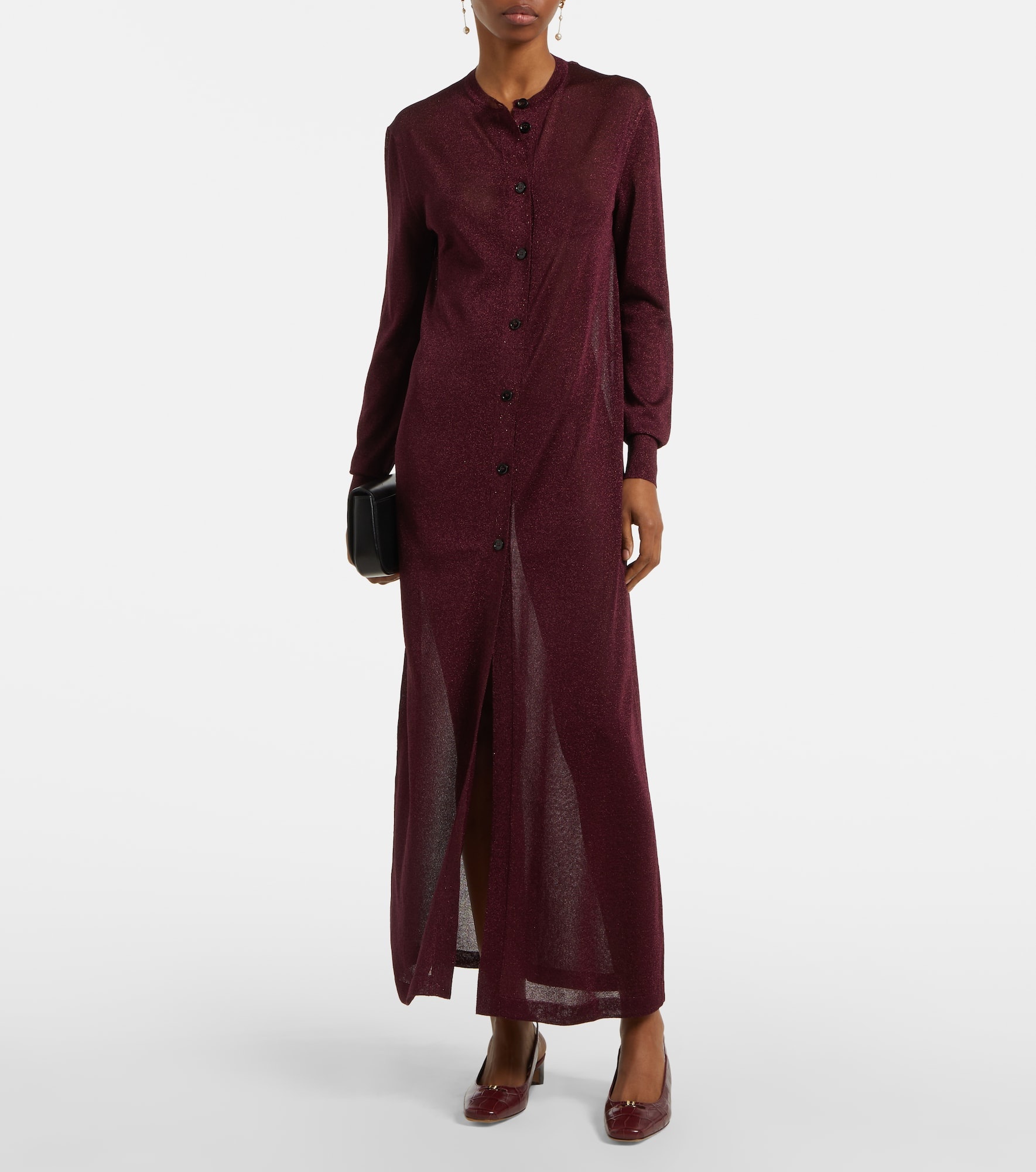 Lamé cardigan - 2