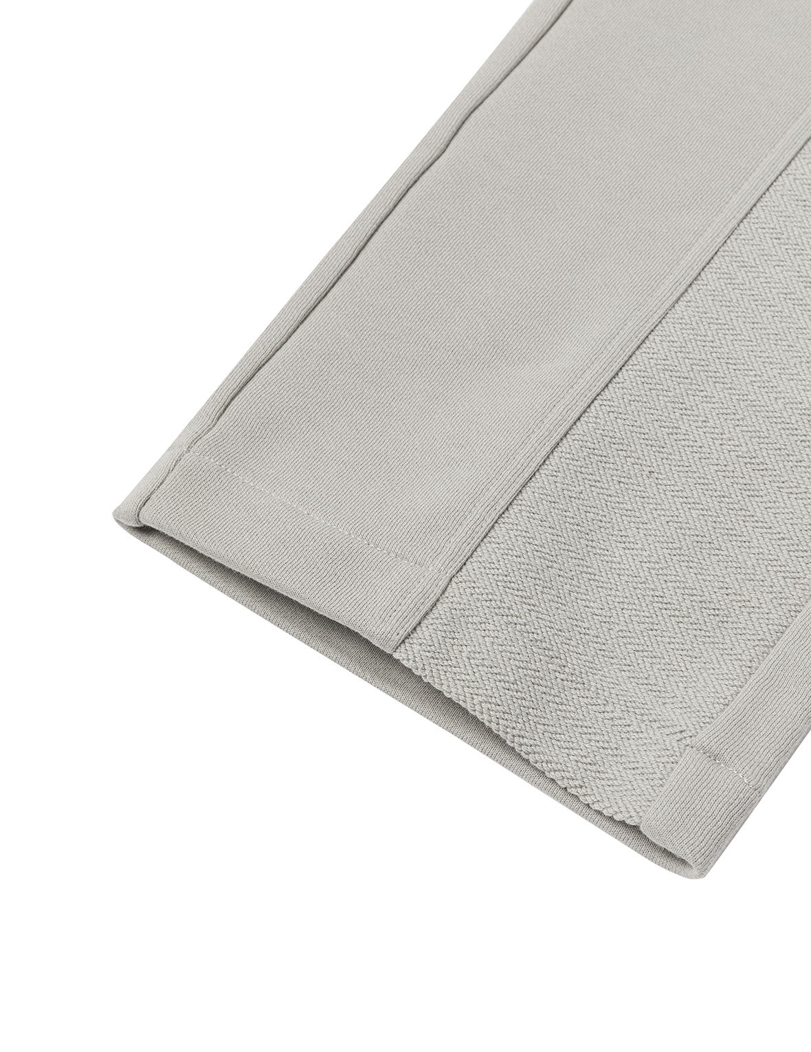 Kamon Appliqué and Fabric Blocking Fashion Fit Sweatpants - 10