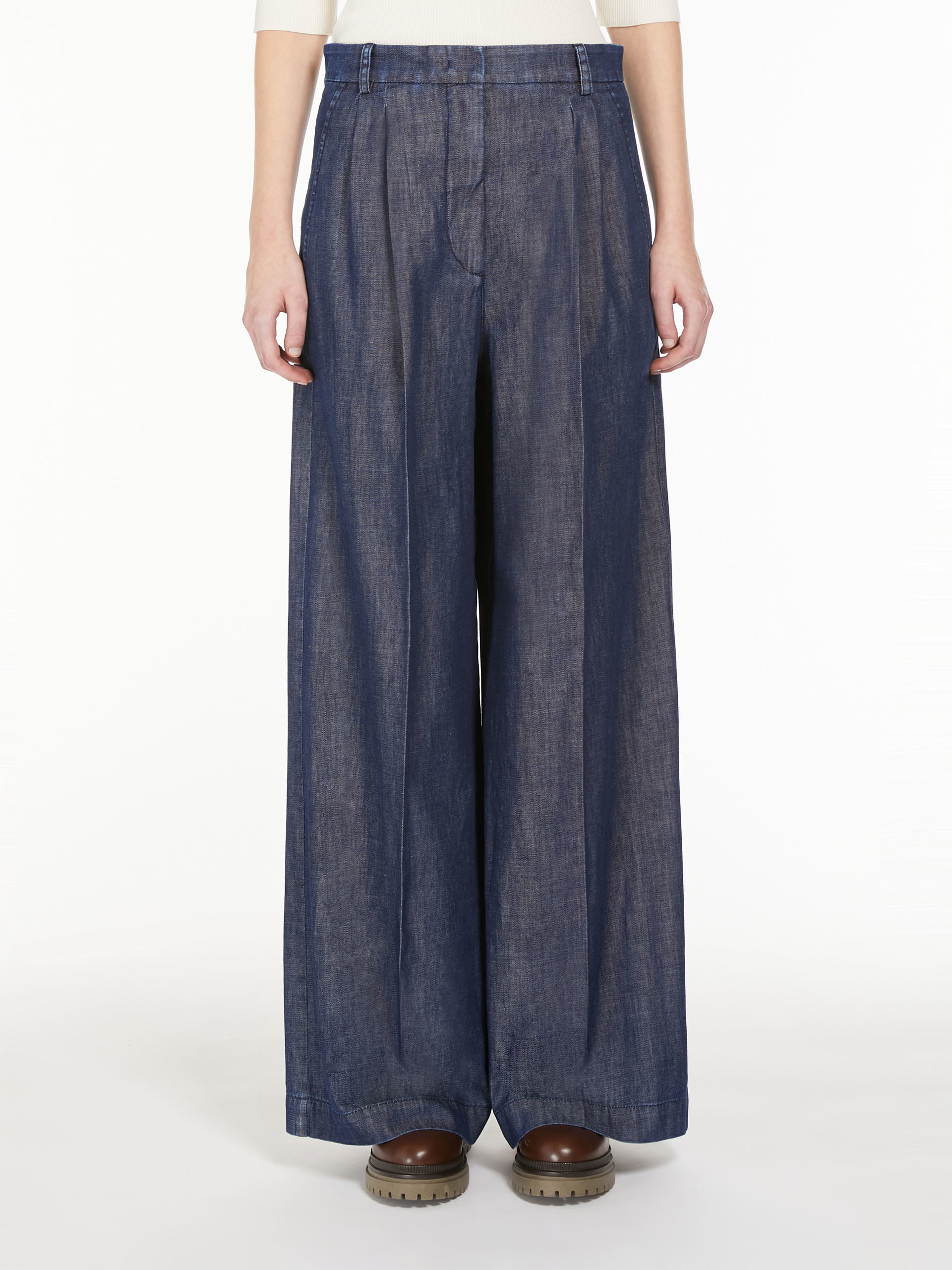 FUXIA Lightweight denim trousers - 3