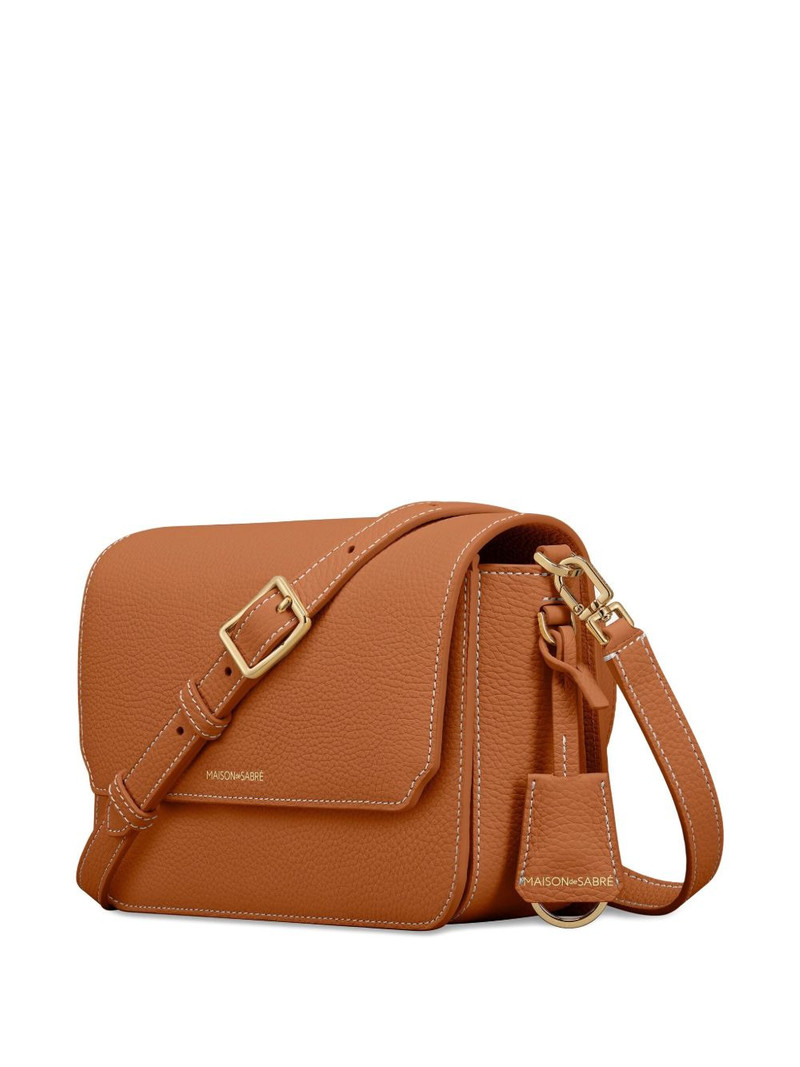 Medium Leather Flap Bag 4